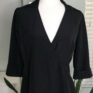 Kardashian Black Blouse Large